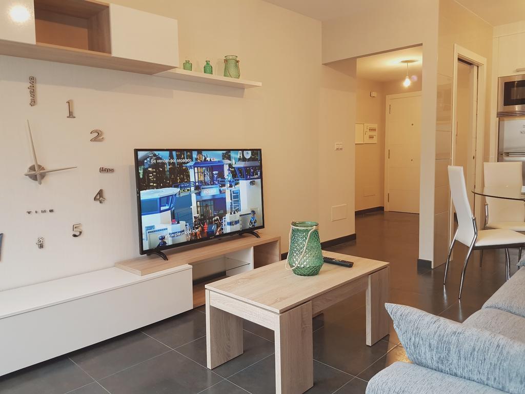 Apartamento Playa Mar Portonovo Centro. Sanxenxo Luaran gambar
