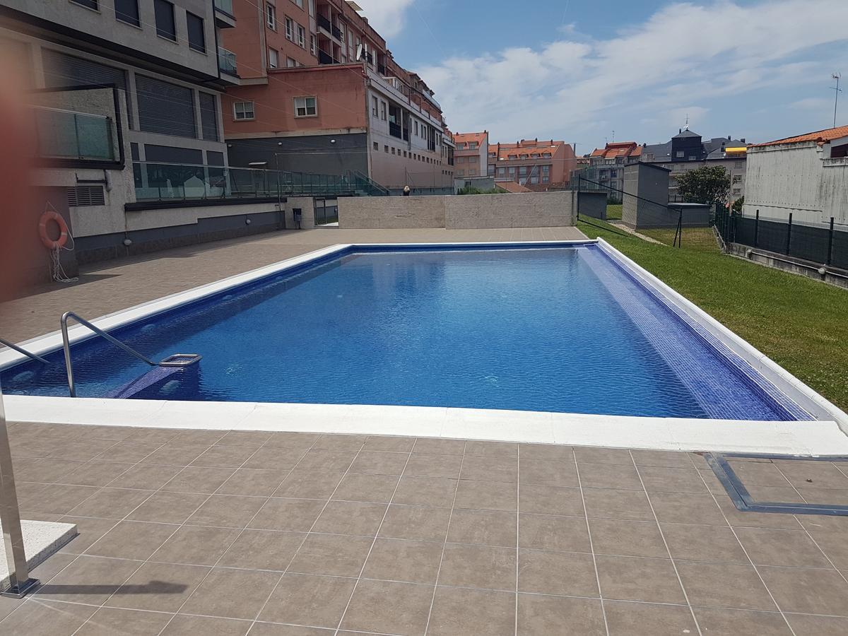 Apartamento Playa Mar Portonovo Centro. Sanxenxo Luaran gambar
