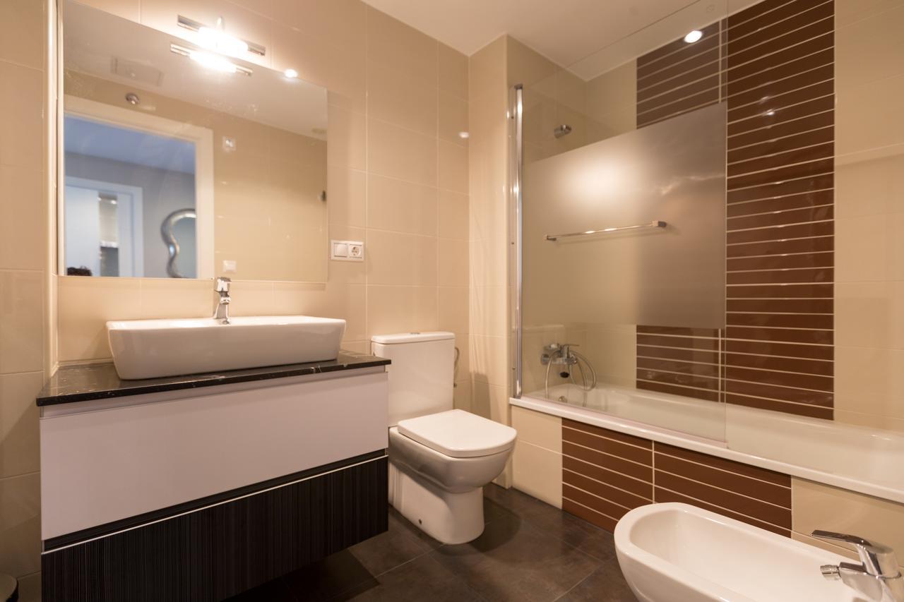 Apartamento Playa Mar Portonovo Centro. Sanxenxo Luaran gambar